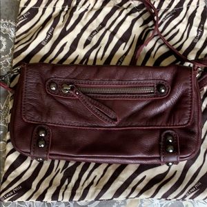 Lines Pelle crossbody bag